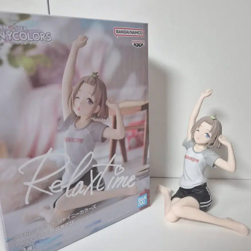 [BUNJANG] Imas Asahi Serizawa Relax Time Figure / 아이마스 학원마스 세리자와 아사히 릴렉스타임 미소녀 피규어