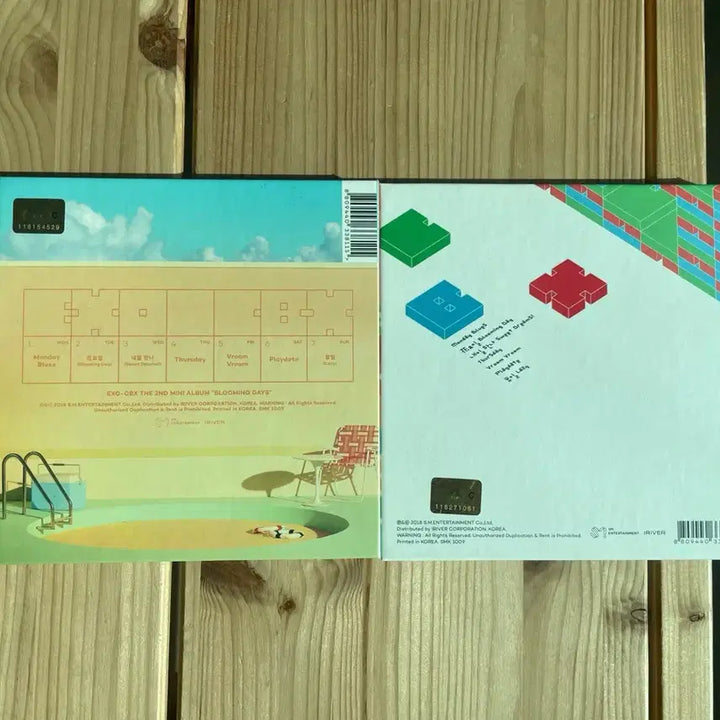 [BUNJANG] EXO-CBX Blooming Days Album 2 Versions Bundle Set with Photocard / [포카포함] EXO-CBX 엑소 첸백시 화요일 앨범 2종 일괄 양도