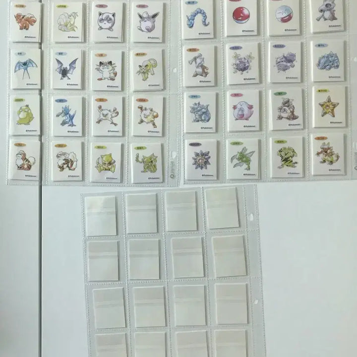 [BUNJANG] Pokemon 30th Anniversary Artwork Sticker Set / 포켓몬 띠부씰 30주년 아트웍
