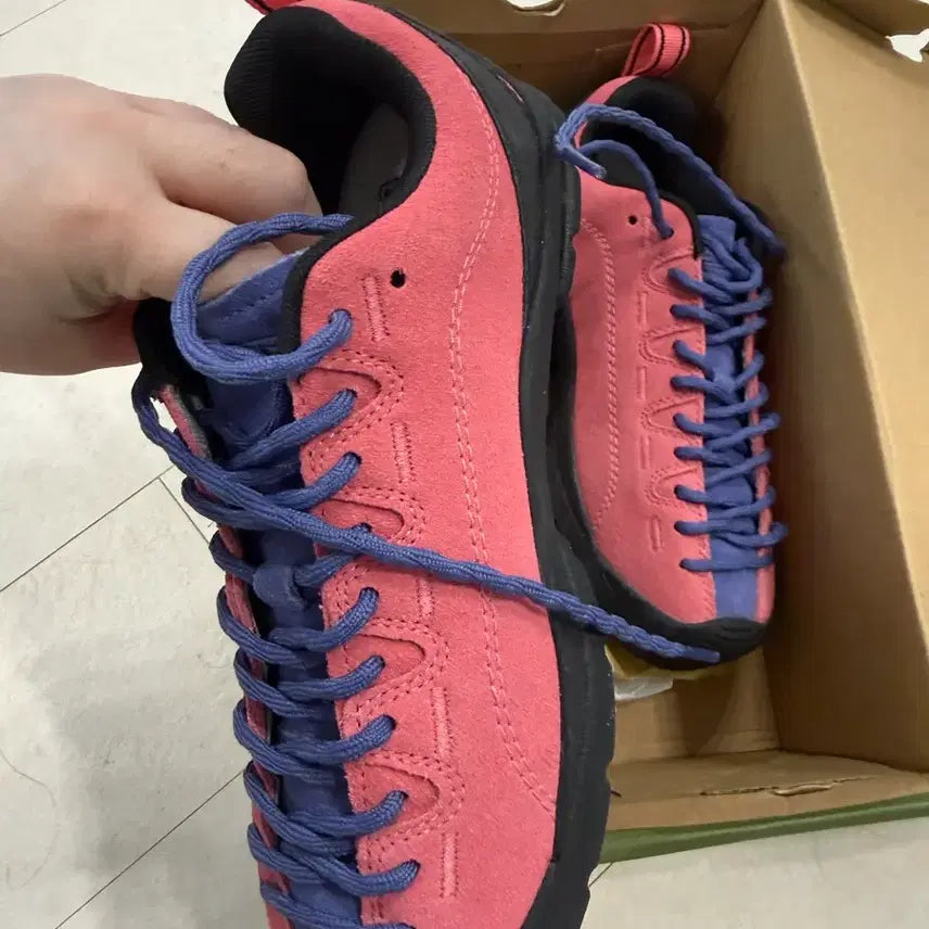 [BUNJANG] Kin Jasper Sneakers Pink/Blue Size 230 / 킨 재스퍼 핑크 / 블루 230