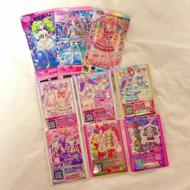 [BUNJANG] PriPara Pretty Ticket Promo Ticket Full Set Bundle Set / 프리파라 프리티켓 프로모티켓 밀피티켓 기기배출티켓 대량 일괄 라라 솔라미스마일
