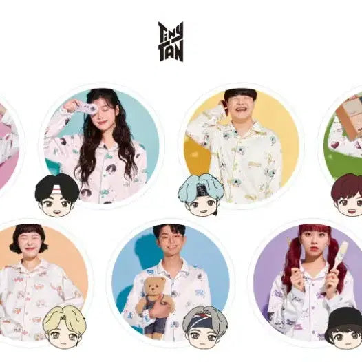 [BUNJANG] BTS TinyTan Pajama Set / BTS TinyTan 파자마세트