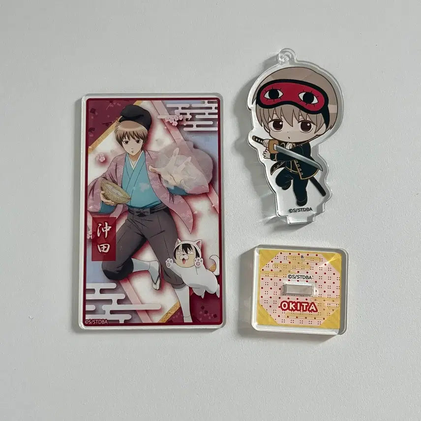 [BUNJANG] Gintama Okita Sougo Acrylic Stand Bundle Set / 은혼 오키타 소고 아크릴 일괄