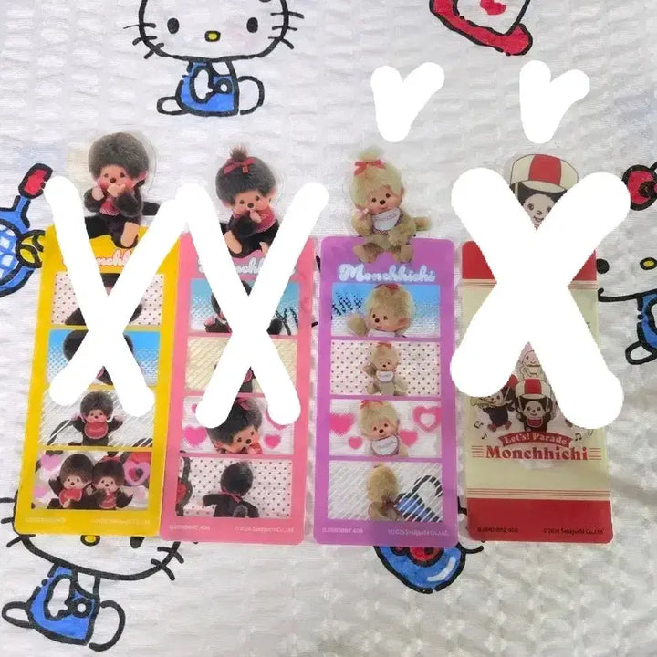 [BUNJANG] Monchhichi Random Bookmark / 몬치치 랜덤 북마크 책갈피 교환 및 판매
