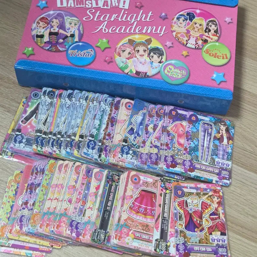 [BUNJANG] Aikatsu! Bundle Set with Binder (100+ Cards) / 급전 ㅠㅠ)아이엠스타 카드 100장 이상 일괄 바인더 포함 아이카츠