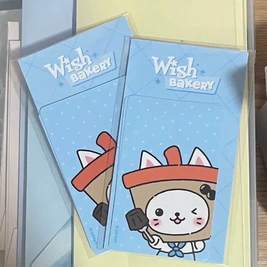 [BUNJANG] Wish Bakery Bubble Cat Card Sticker (Sealed) / (미개봉) 버블냥 카드 스티커 위시 베이커리