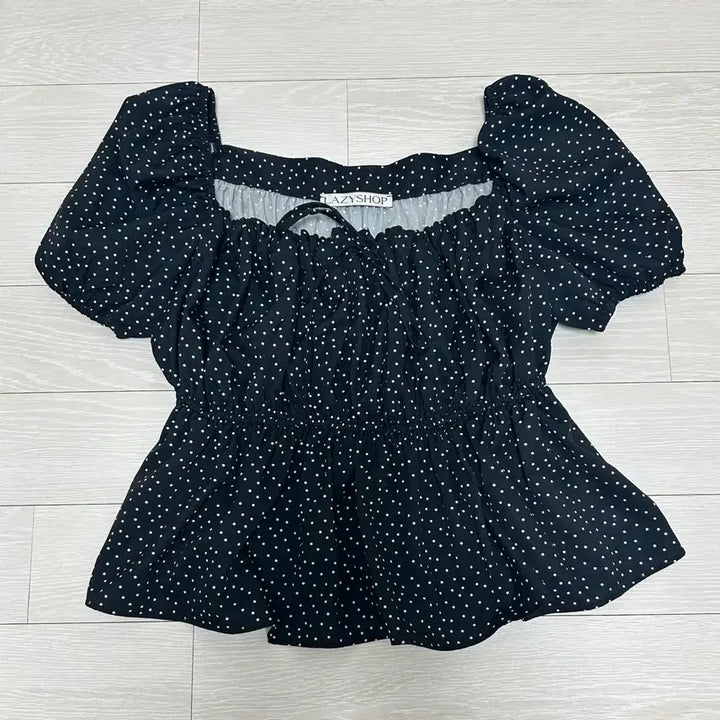 [BUNJANG] Lazyshop Dot Blouse / 레이지샵 lazyshop 도트 블라우스