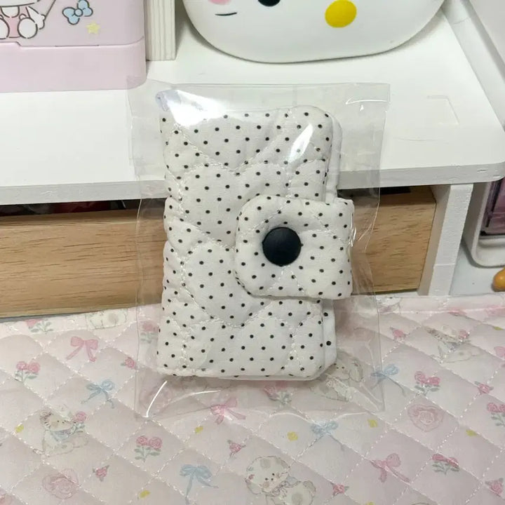 [SOLD OUT] [에눌X 24일까지] 쟁잉 도트 카드지갑 핸드메이드 지갑 패브릭지갑