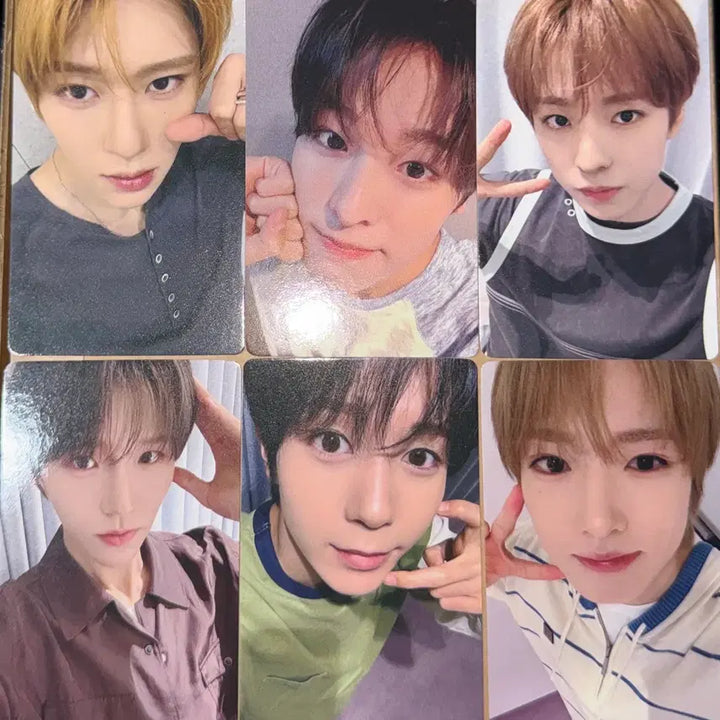 [BUNJANG] NCT WISH Jump Up Lucky Draw Photocard Set (6) / 엔시티위시 오드투러브 앨범 260519점프업 미공포 1set(6)