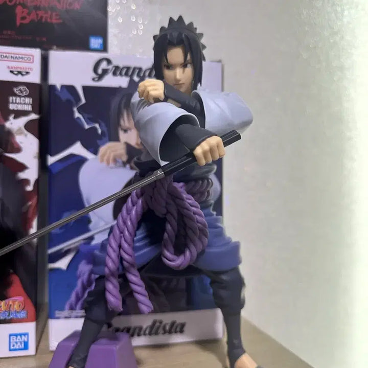 [BUNJANG] Grandista Uchiha Sasuke Figure (Box Included) / 그란디스타 우치하 사스케 피규어 (박스 포함)