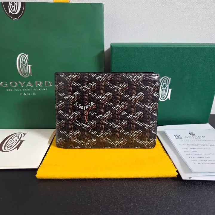 [BUNJANG] Goyard Victoire Wallet Black / [S급]고야드 빅투아르 지갑 블랙
