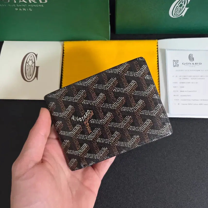 [BUNJANG] Goyard Victoire Wallet Black / [S급]고야드 빅투아르 지갑 블랙