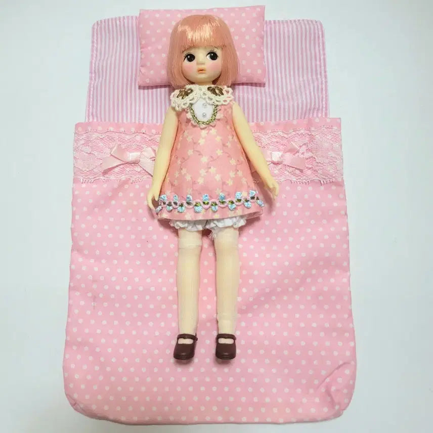 [BUNJANG] Takara Tomy Rika-chan Doll Cute Bedding Set / 타카라토미 리카인형 귀여운 이불세트 육일돌 인형이불