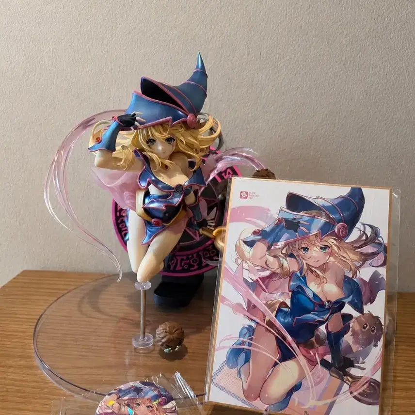 [BUNJANG] Yu-Gi-Oh! Magiares Black Magician Girl Figure (First Press Reservation Bonus Version) / 유희왕 마기아츠 블랙매지션걸 팝니다