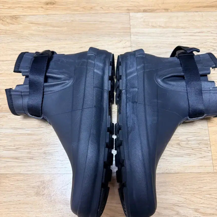 [BUNJANG] Moonstar Black Rain Boots (250) / [250] 문스타 레인부츠 블랙