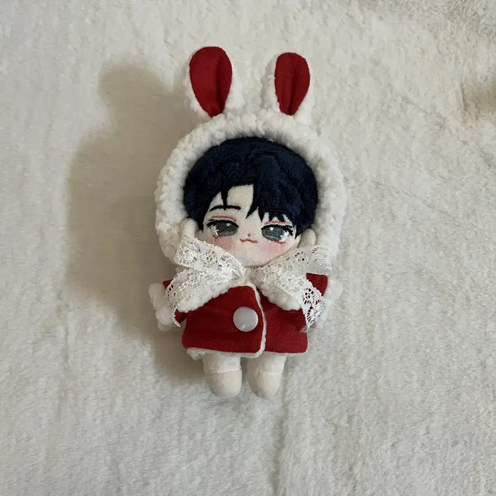 [BUNJANG] Hanma Closet Red Rabbit 10cm Doll Clothes - New / <새상품> 솜인형 옷장 한마옷장 레드 토끼