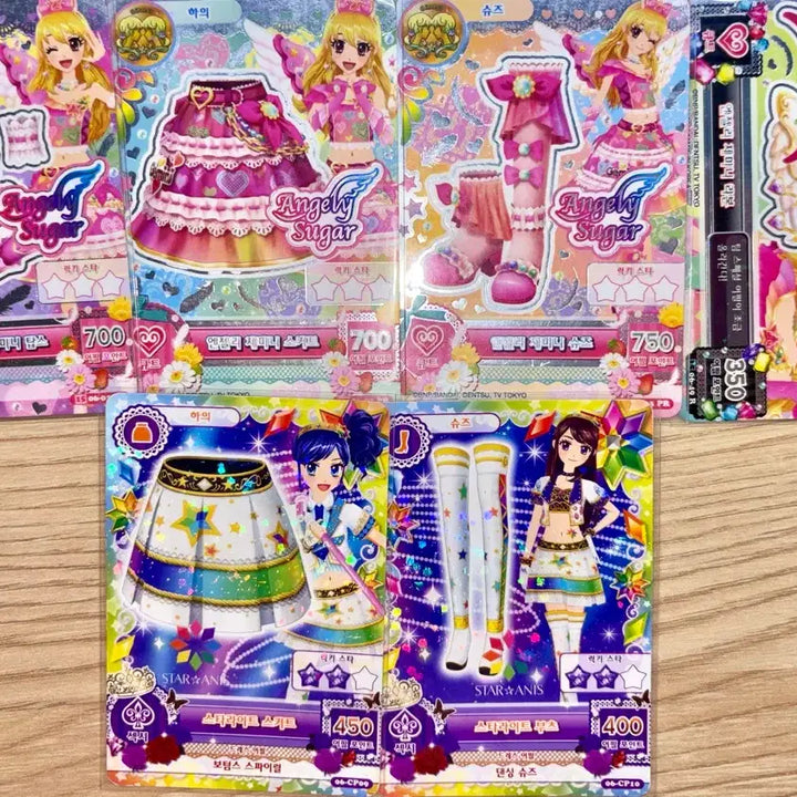 [BUNJANG] Aikatsu! Constellation Angelise Gemini &amp; Starnis Set / 아이엠스타 아이카츠 카드 별자리 스타아니스 엔젤리제미니