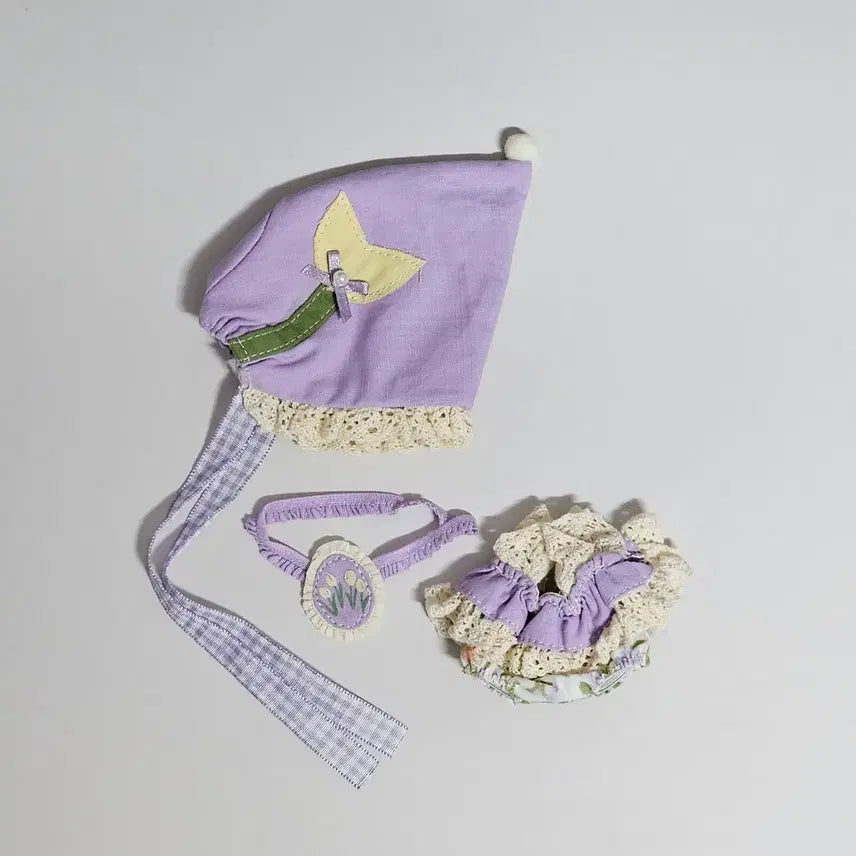 [BUNJANG] Fairy Purple 10cm Doll Clothes / 솜인형 옷장 극야북반구 요정 퍼플