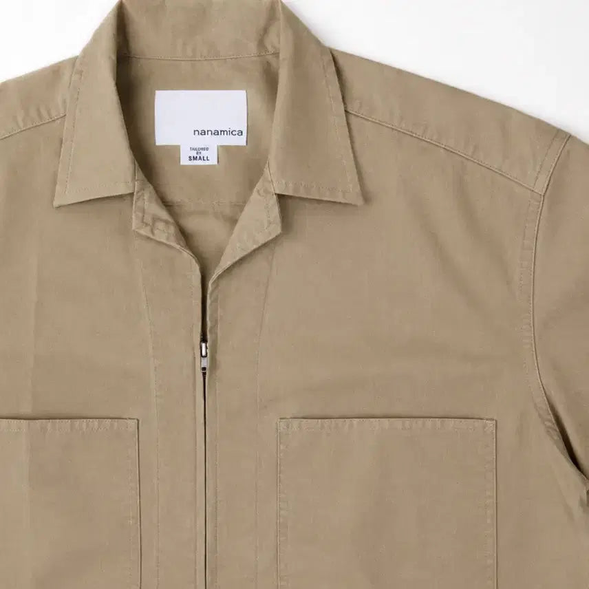 [BUNJANG] Nanamica Work Zip Up Shirt / Nanamica 워크 집업 셔츠