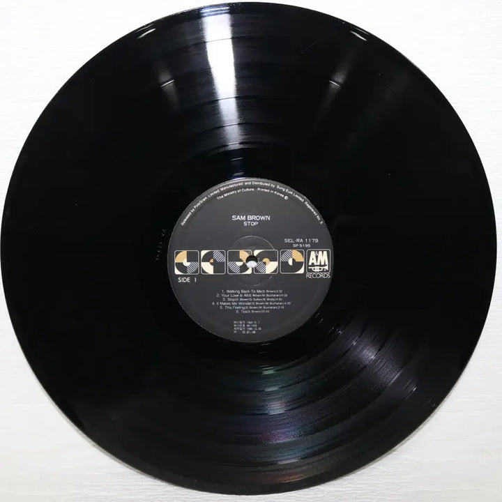 [BUNJANG] Sam Brown LP Vinyl Record 1988 / [NO.5877] SAM BROWN LP음반