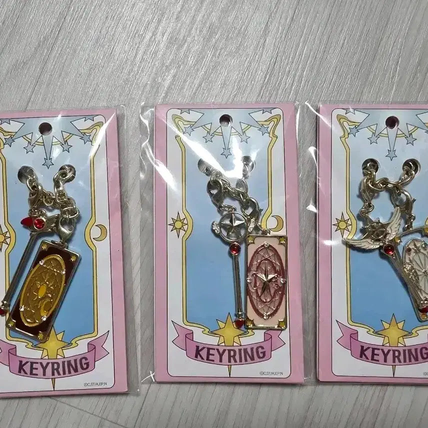 [SOLD OUT] 카드캡터 체리 키링 3종 세트