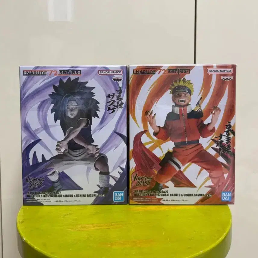 [BUNJANG] Naruto Sasuke Vibration Stars Figure Set (Sealed) / 미개봉 나루토 사스케 바이브레이션스타즈 피규어 세트