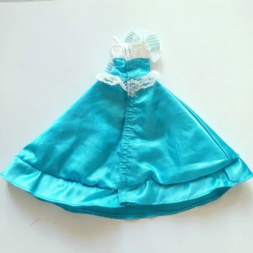 [BUNJANG] Takara Tomy Rika Doll Outfit Aquamarine Princess Dress / 타카라토미 리카인형 의상 아쿠아마린 프린세스 드레스 육일돌 인형옷