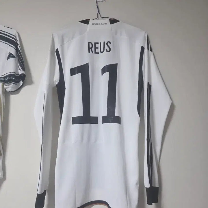 [BUNJANG] Adidas 2022-24 Germany National Team Reus Long Sleeve Replica Jersey / 22-24  독일 국대 로이스 유니폼 긴팔 판매 (95S/택)