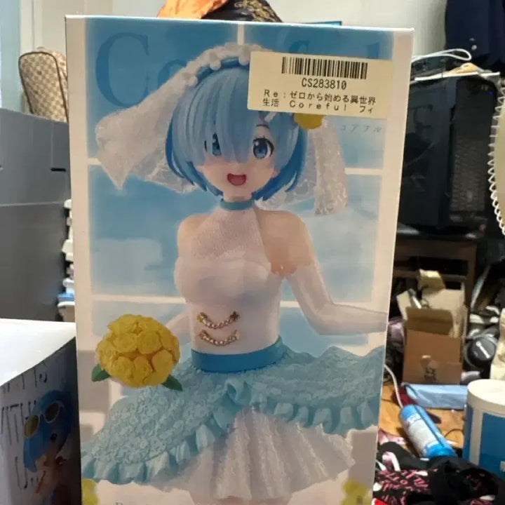 [BUNJANG] Re:Zero Coreful Rem Wedding Ver. Figure / 리제로 Coreful 피규어 레무 웨딩 ver.
