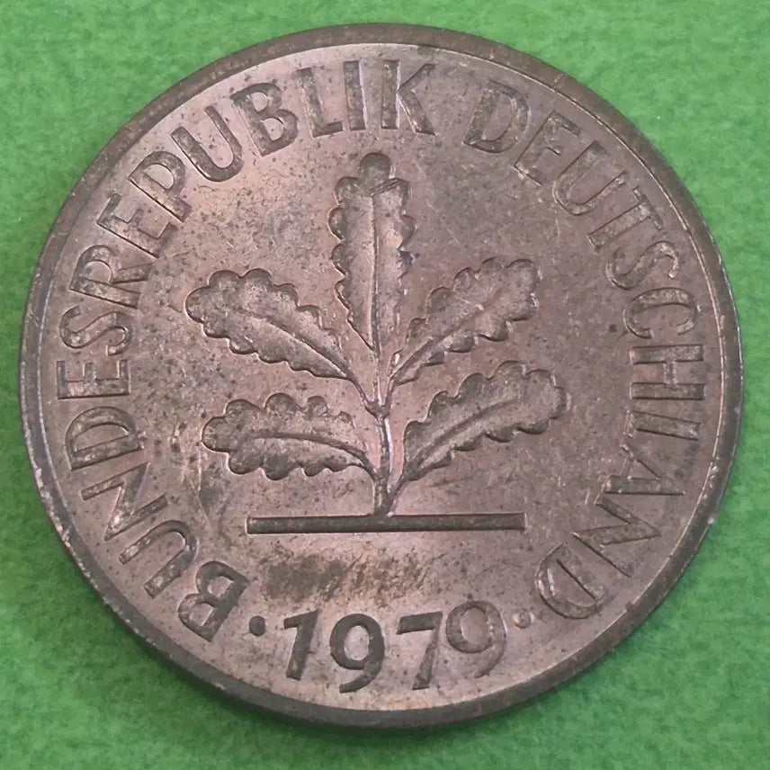 [BUNJANG] 1979 Germany 2 Pfennig Coin / 1979 독일 2페니히 동전 M3604