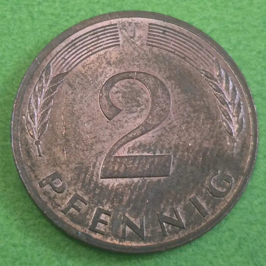 [BUNJANG] 1979 Germany 2 Pfennig Coin / 1979 독일 2페니히 동전 M3604