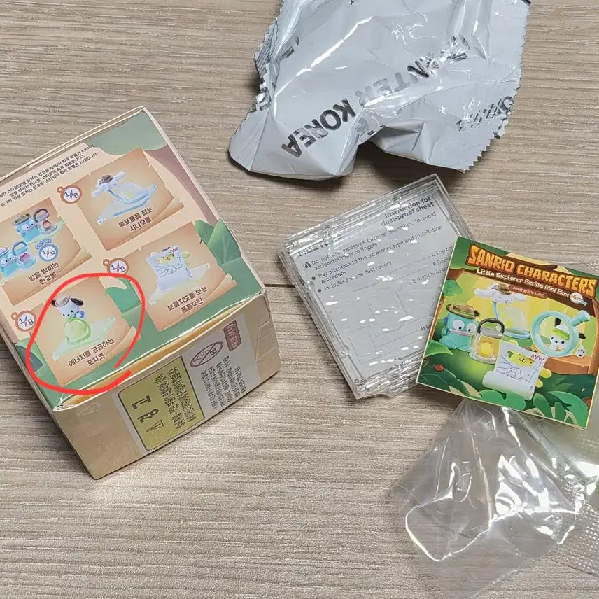 [BUNJANG] Sanrio Explorer Series Pochacco Figure 2-Set Bundle / 2개일괄) 산리오 탐험가 시리즈 포챠코 피규어 2종 세트