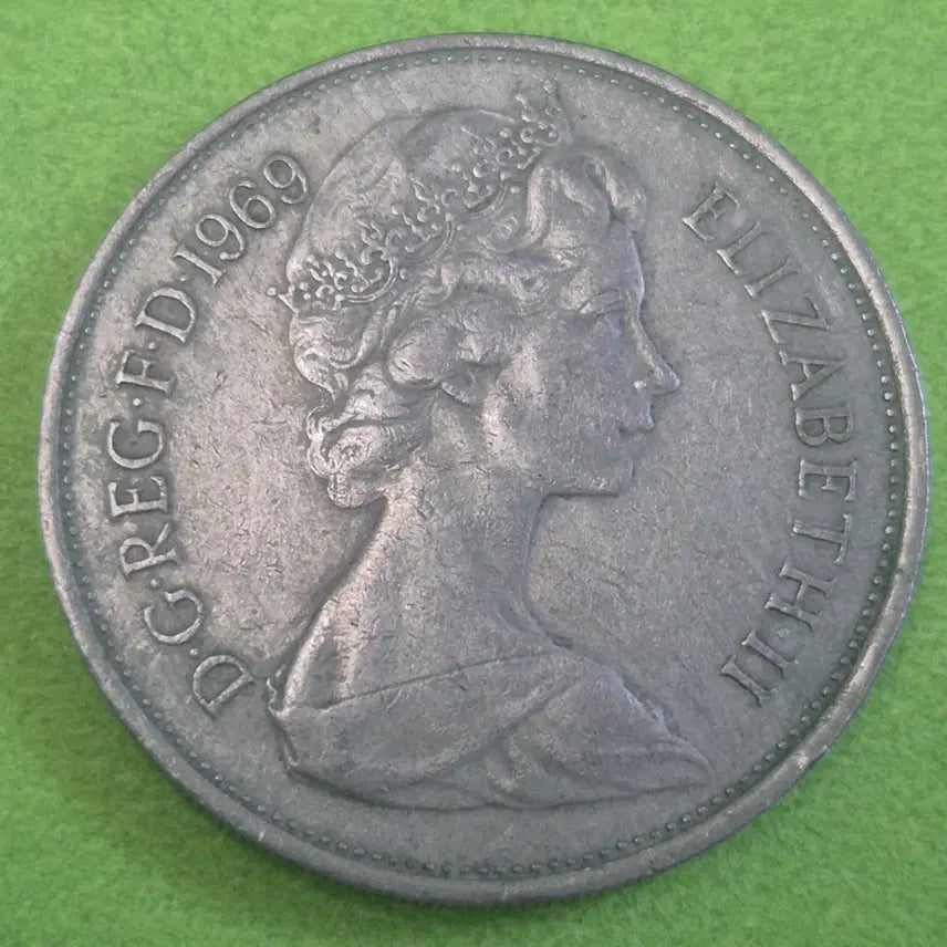[BUNJANG] 1969 UK 10 Pence Coin / 1969 영국 10펜스 동전 M3610