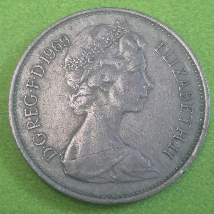 [BUNJANG] 1969 UK 10 Pence Coin / 1969 영국 10펜스 동전 M3610