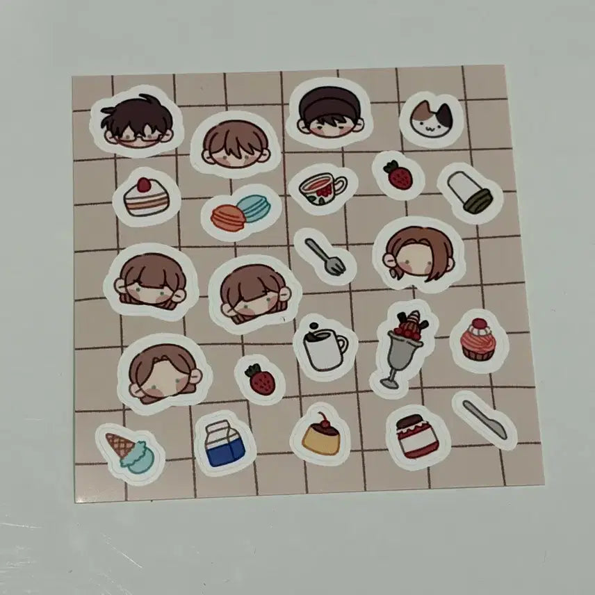 [BUNJANG] Naver Webtoon Sweet &amp; Salty Transparent Photocard Set (3 Types) / (덤)네이버웹툰 네웹 스윗솔티 투명 포토카드 포카 3종 스티커
