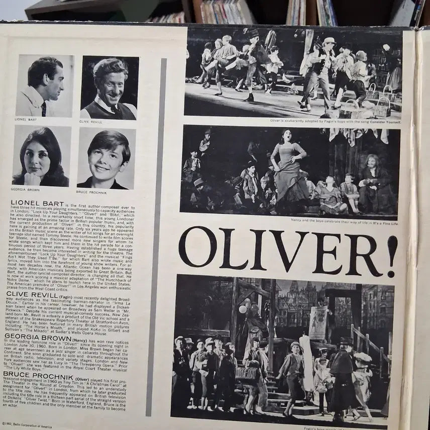 [BUNJANG] Original Oliver! Broadway Cast Recording LP / 오리지널 올리버! 브로드웨이 캐스트 레코딩 LP