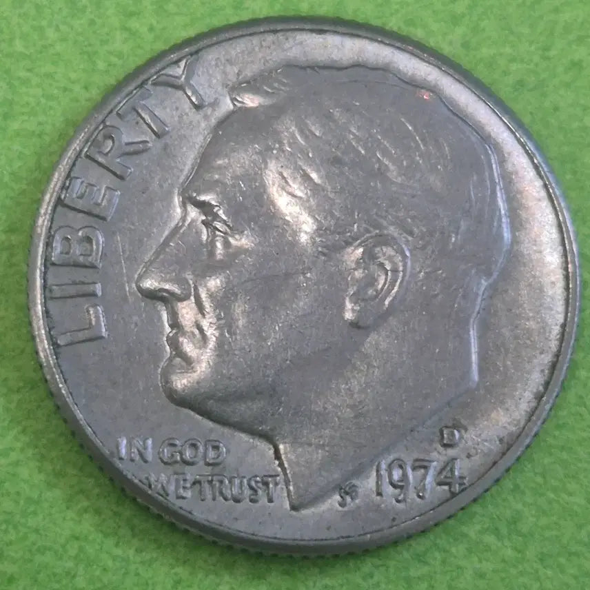 [BUNJANG] 1974 United States Dime Coin / 1974 미국 1다임 동전  M3614