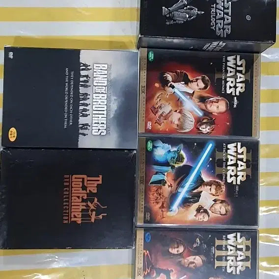 [BUNJANG] Kingdom of Heaven, Star Wars, Band of Brothers, The Godfather DVD Individual Sale / 스타워즈,밴드 오브 브라더스,대부 영화dvd 개별 판매