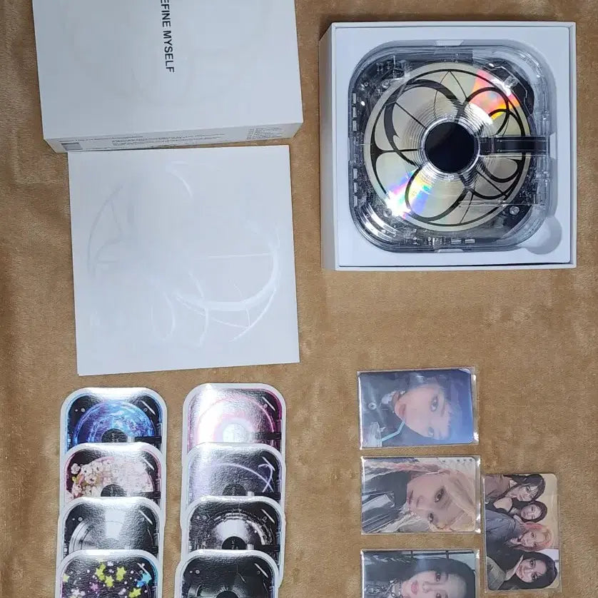 [BUNJANG] Aespa Armageddon CDP Full Box Photocard Sticker Set / 에스파 cdp 단순개봉 포카O 풀박스