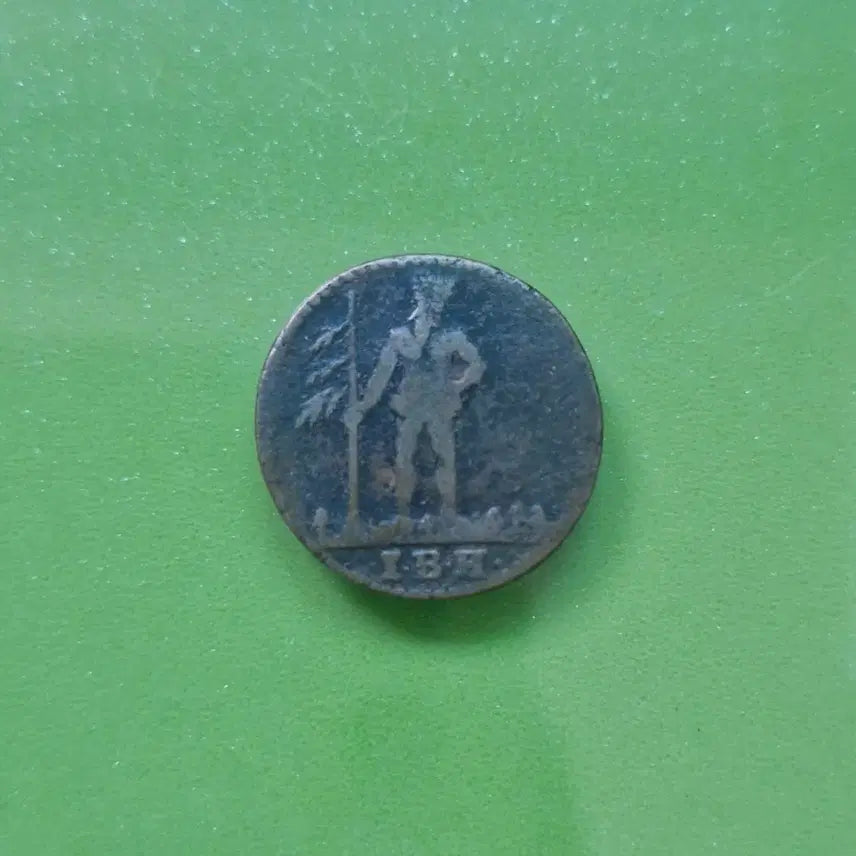 [BUNJANG] German Wildman Design Coin / 1758 독일 소국 동화 와일드맨 도안