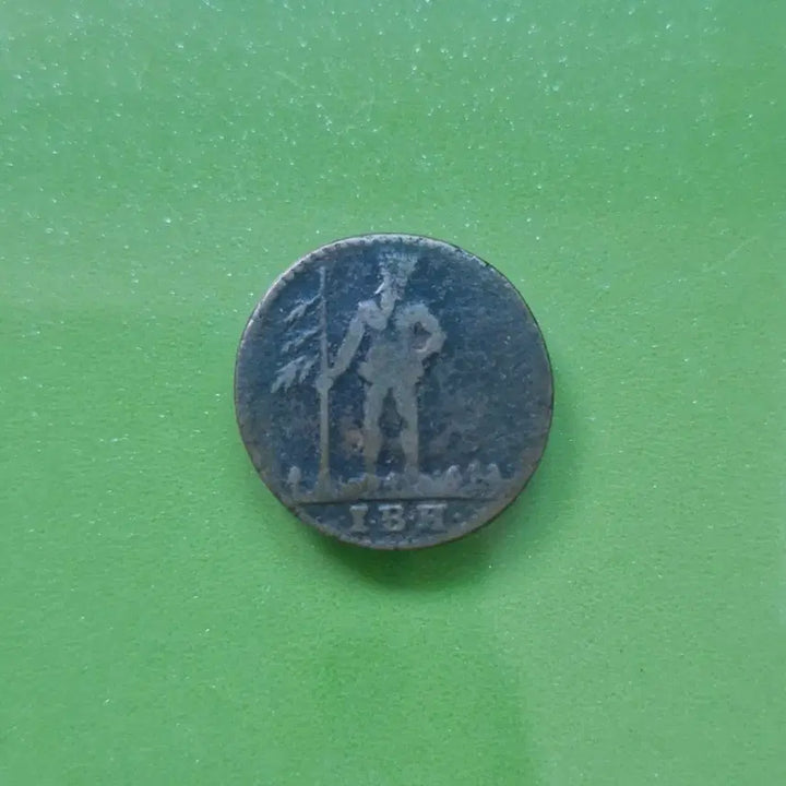 [BUNJANG] German Wildman Design Coin / 1758 독일 소국 동화 와일드맨 도안