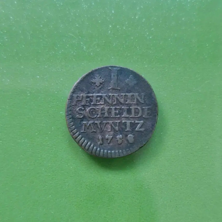 [BUNJANG] German Wildman Design Coin / 1758 독일 소국 동화 와일드맨 도안