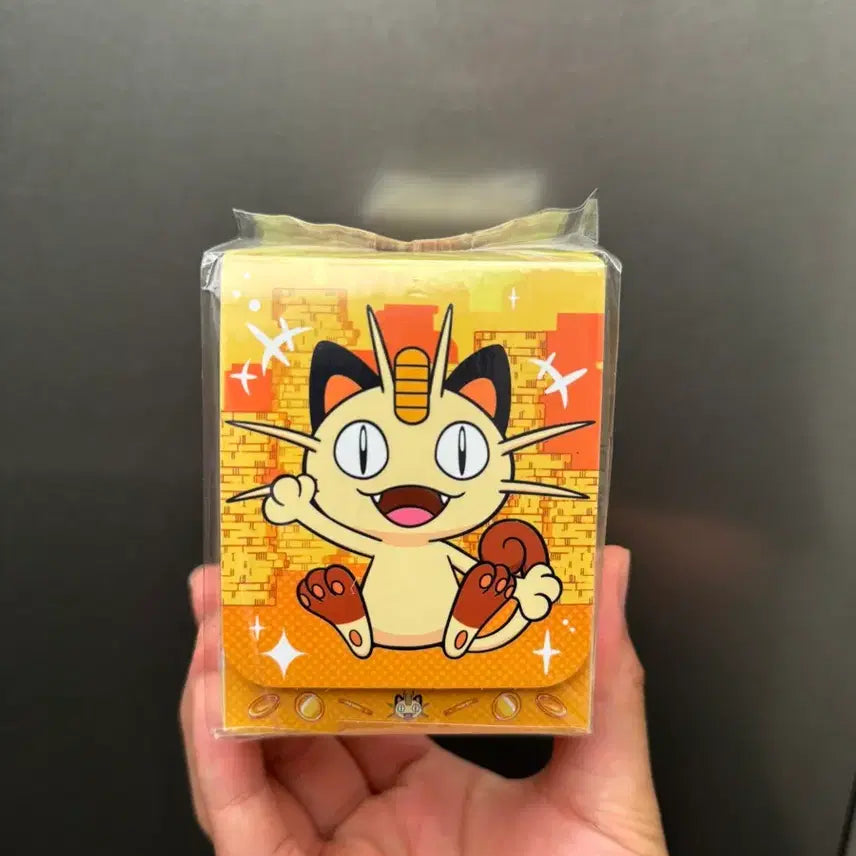 [BUNJANG] Pokémon TCG Deck Case - Meowth &amp; Coin Crush / 포켓몬 TCG 덱 케이스 나옹과 코인 크러쉬