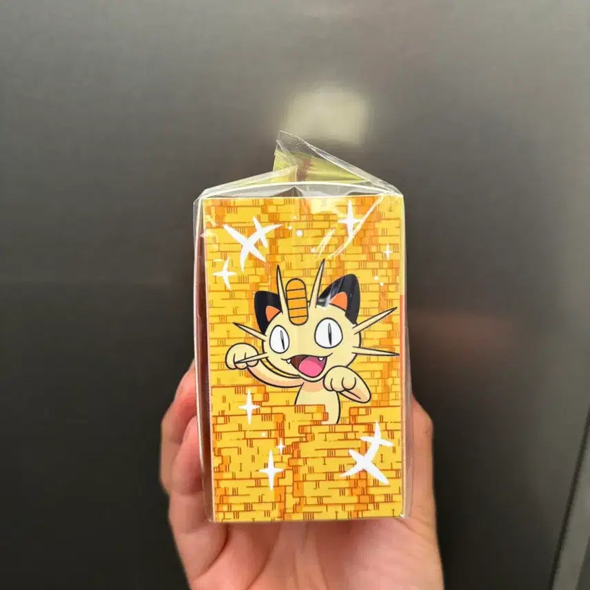 [BUNJANG] Pokémon TCG Deck Case - Meowth &amp; Coin Crush / 포켓몬 TCG 덱 케이스 나옹과 코인 크러쉬
