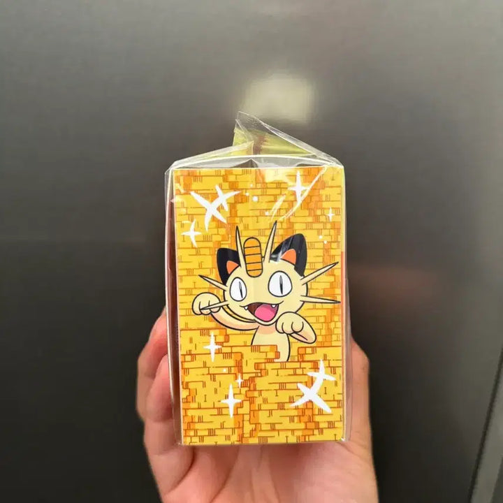 [BUNJANG] Pokémon TCG Deck Case - Meowth &amp; Coin Crush / 포켓몬 TCG 덱 케이스 나옹과 코인 크러쉬