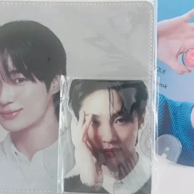 [BUNJANG] Byun Woo-seok Clinique Goods Set Mousepad Mirror Fan / 변우석 크리니크 굿즈