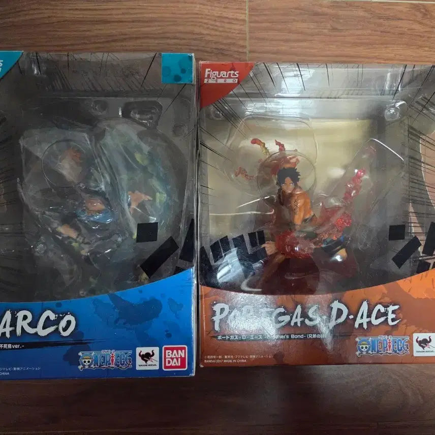 [BUNJANG] Figuarts Zero Marco &amp; Ace Figures (Opened, Unused) / (개봉o전시x)피규어 아츠제로 마르코 / 에이스 피규어 2종
