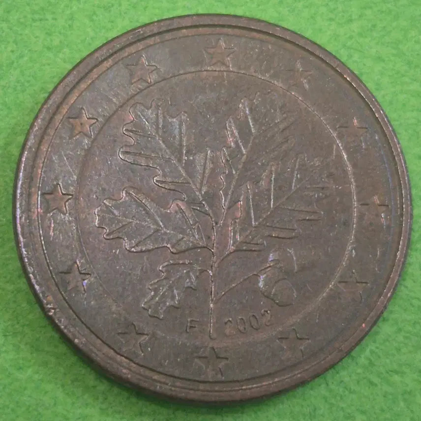 [BUNJANG] 2002 Germany 5 Euro Cent Coin / 2002 독일 5유로센트 동전 M3649