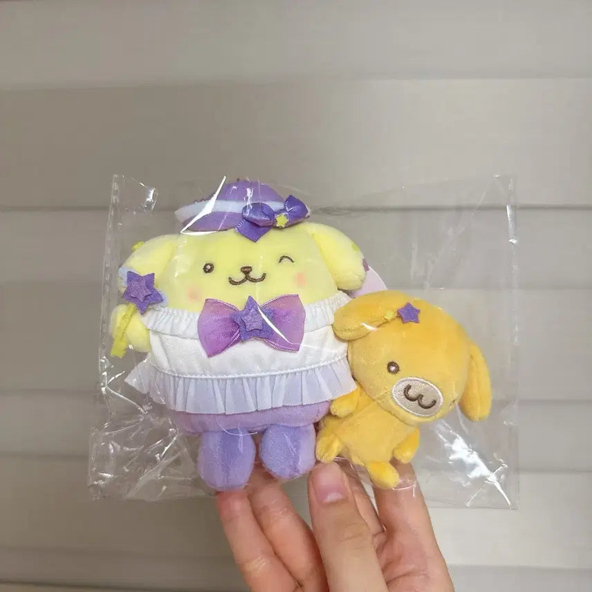 [BUNJANG] Munyugurumi Wizard Pompompurin &amp; Tart Mascot Plush / 뮤뉴구루미 팝업 마법사 폼폼푸린 타르트 마스코트 인형
