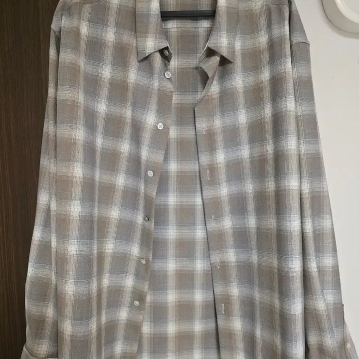 [BUNJANG] LEHAVE Check Pattern Shirt (Size L) / 르아브 셔츠 L 사이즈